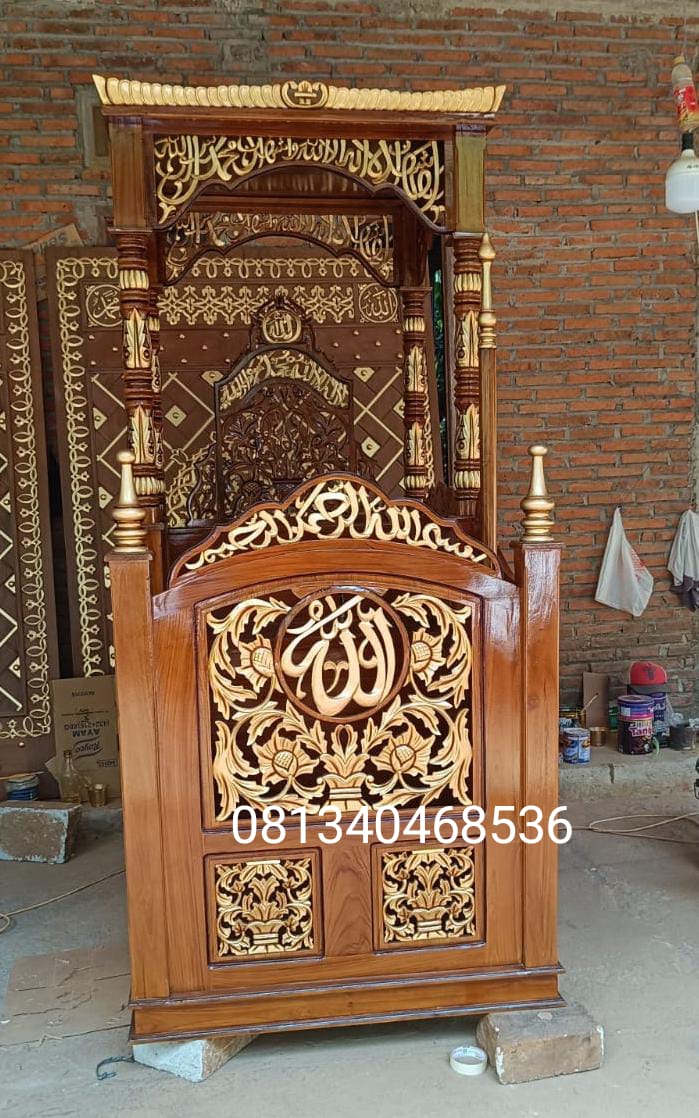 mimbar masjid Kubah Pintu Samping (1)